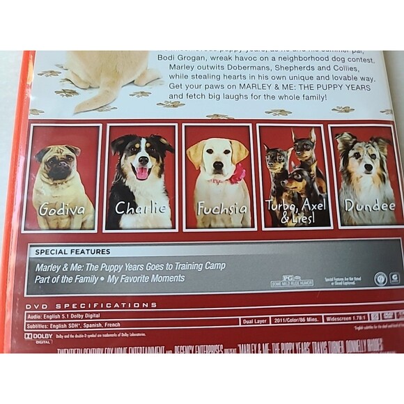 Marley and Me: the Puppy Years (DVD, 2011) - Picture 9 of 10